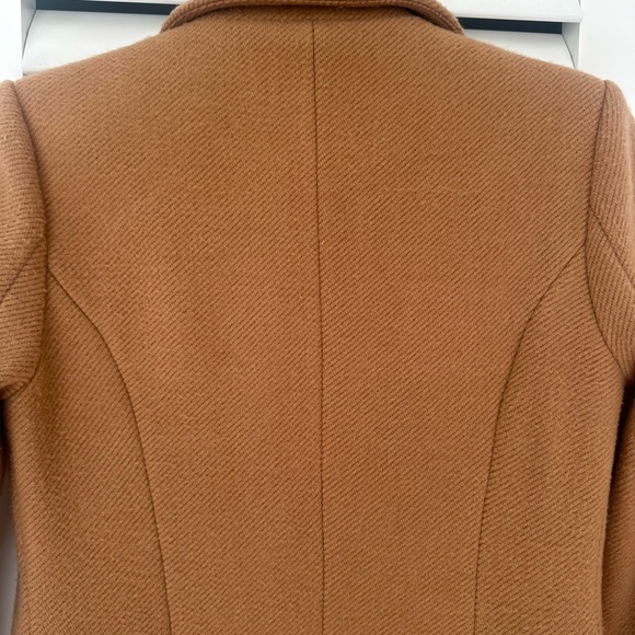 Favorite Daughter Tan Double-Breasted Trench Coat